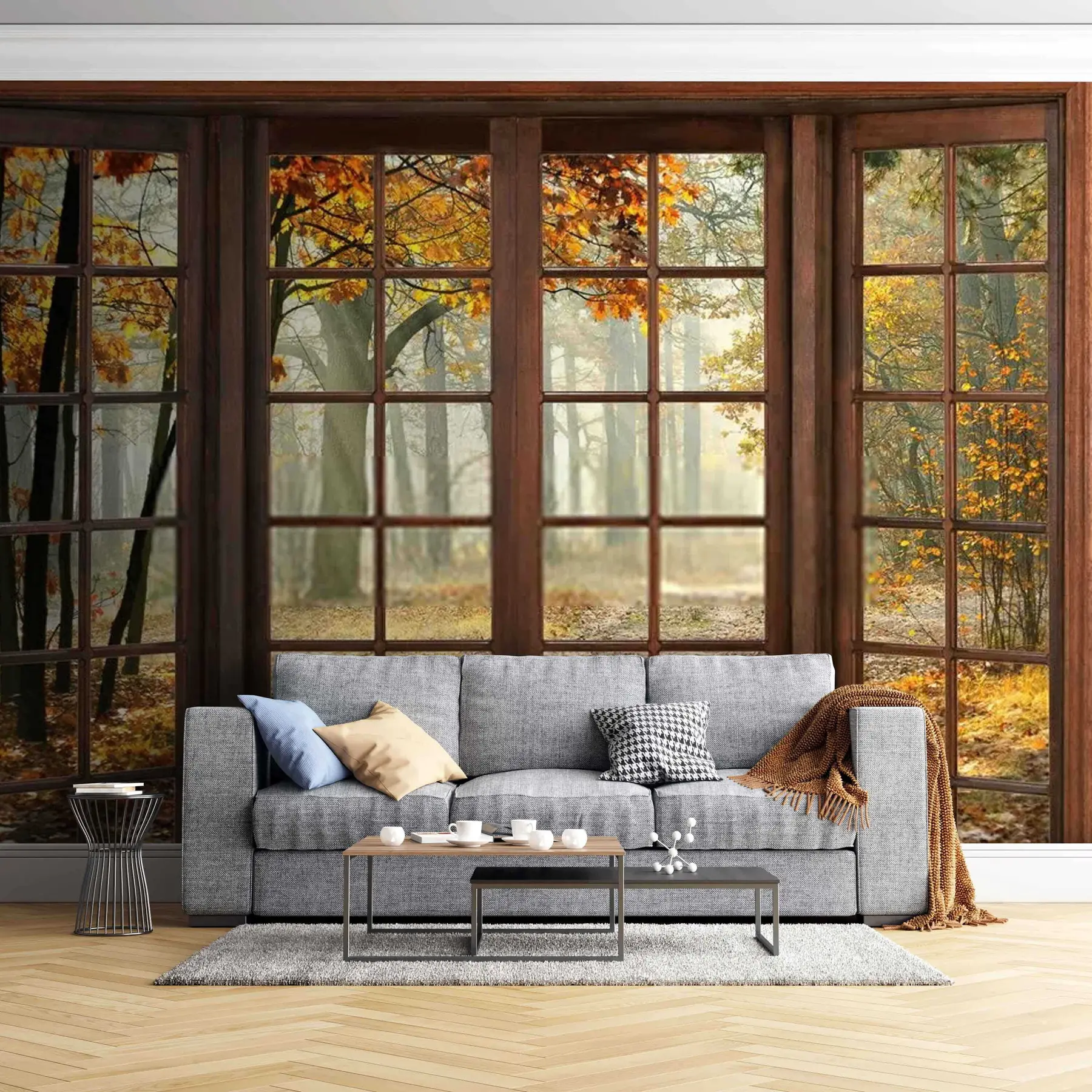 τοιχογραφίες Έξω από το παράθυρο φθινόπωρο u02605