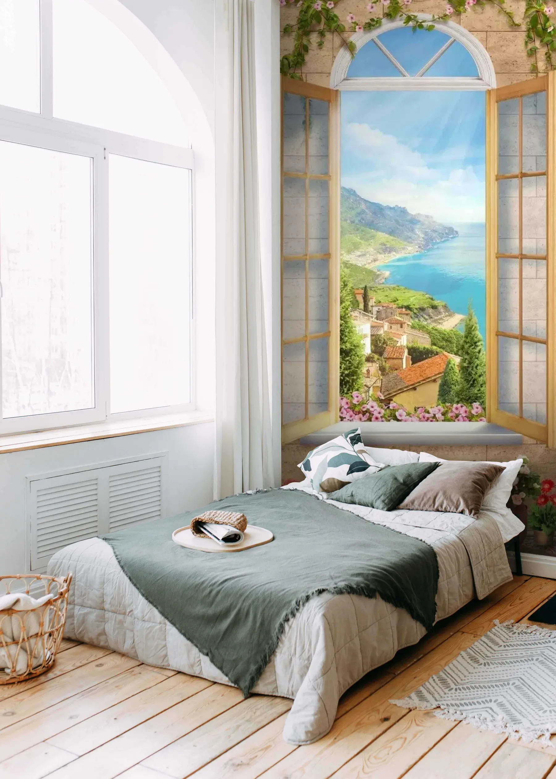 τοιχογραφίες Θέα από το παράθυρο u07042