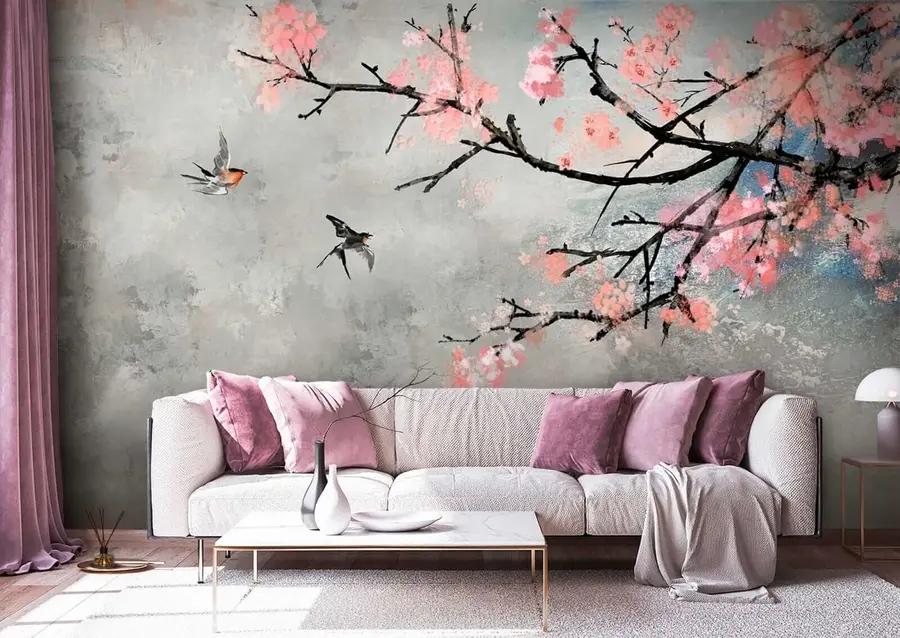 τοιχογραφίες Ανθισμένο υποκατάστημα u21853