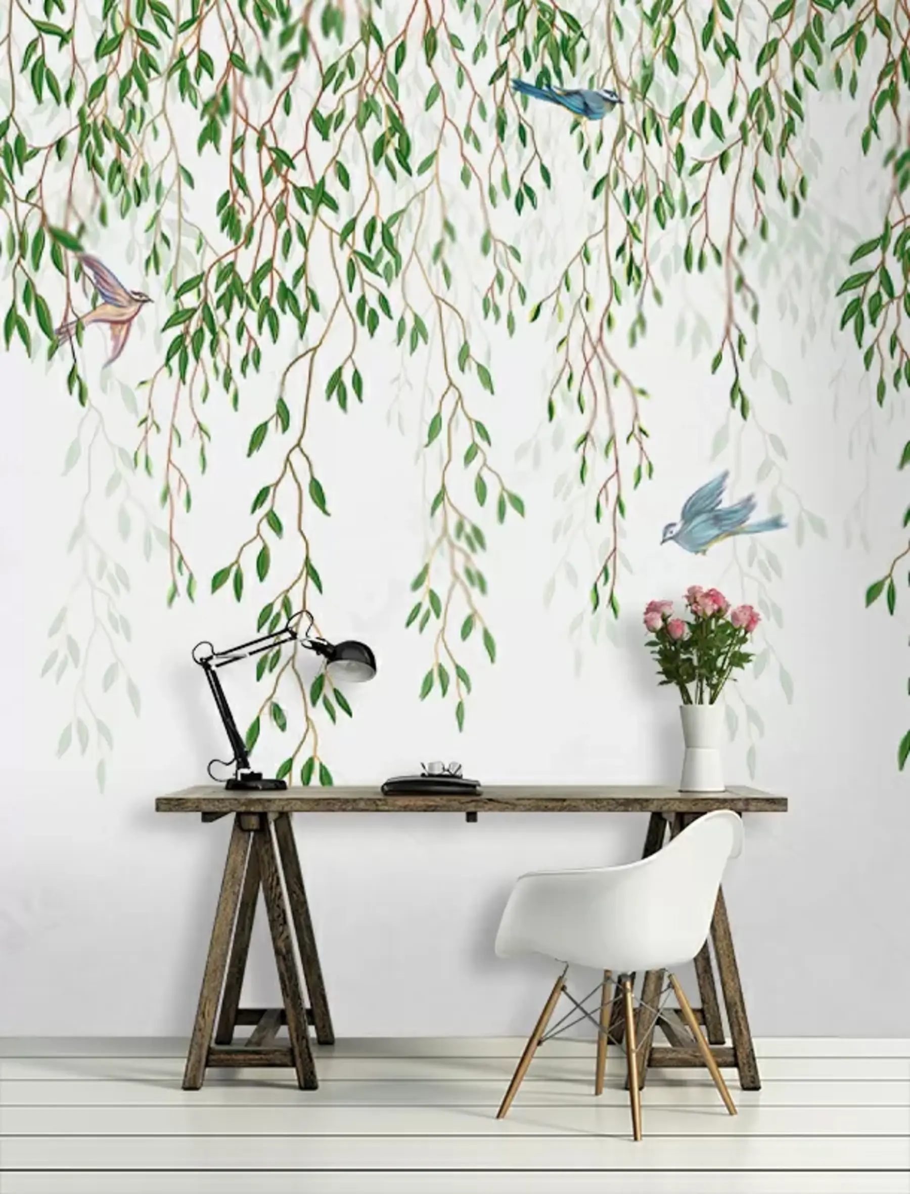 τοιχογραφίες Τα κλαδιά της ιτιάς u28344