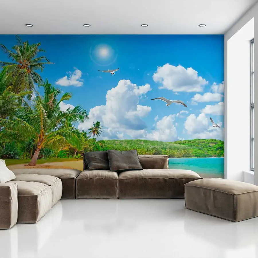 τοιχογραφίες Φοίνικες στην ακτή u31410