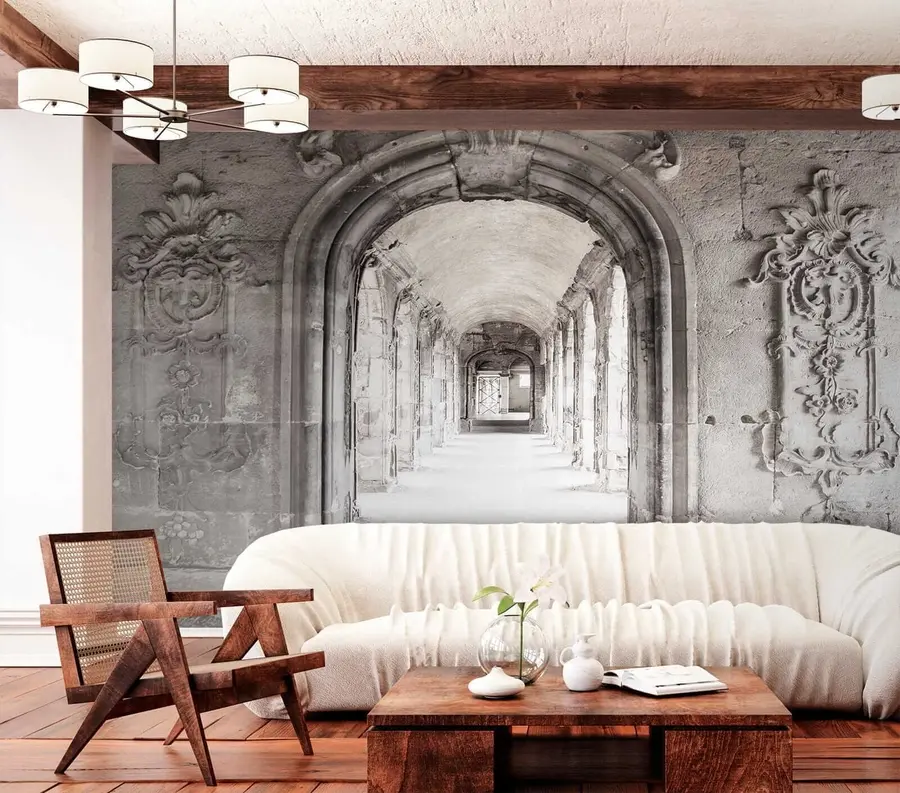 τοιχογραφίες Αρχαία αψίδα u50439