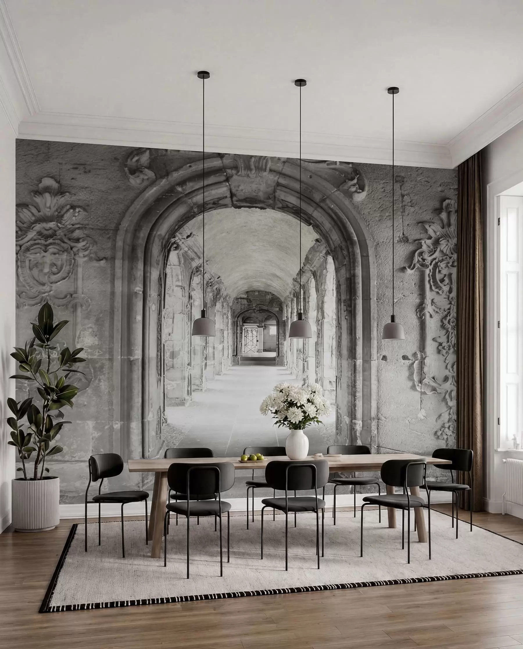 τοιχογραφίες Αρχαία αψίδα u50439