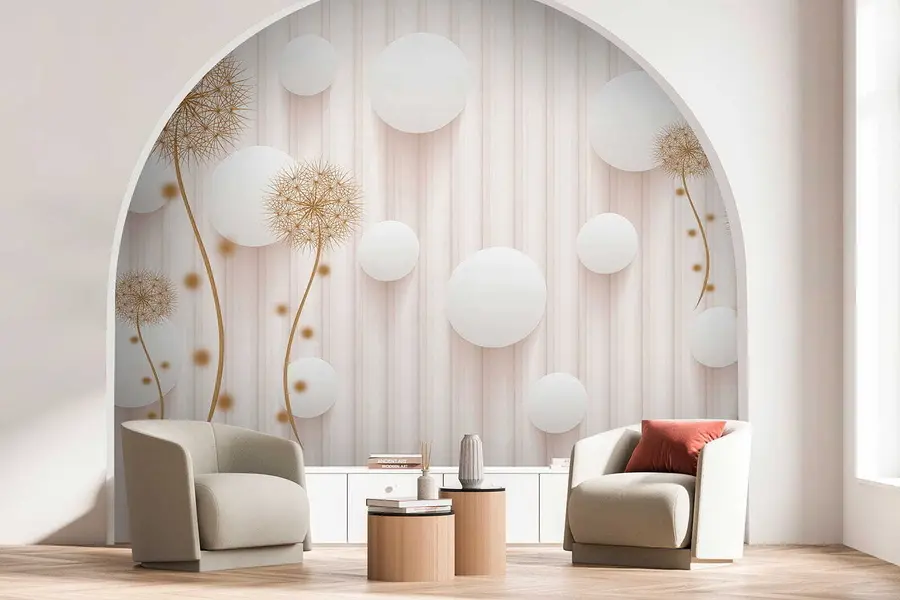 τοιχογραφίες Μπάλες και πικραλίδες u52503