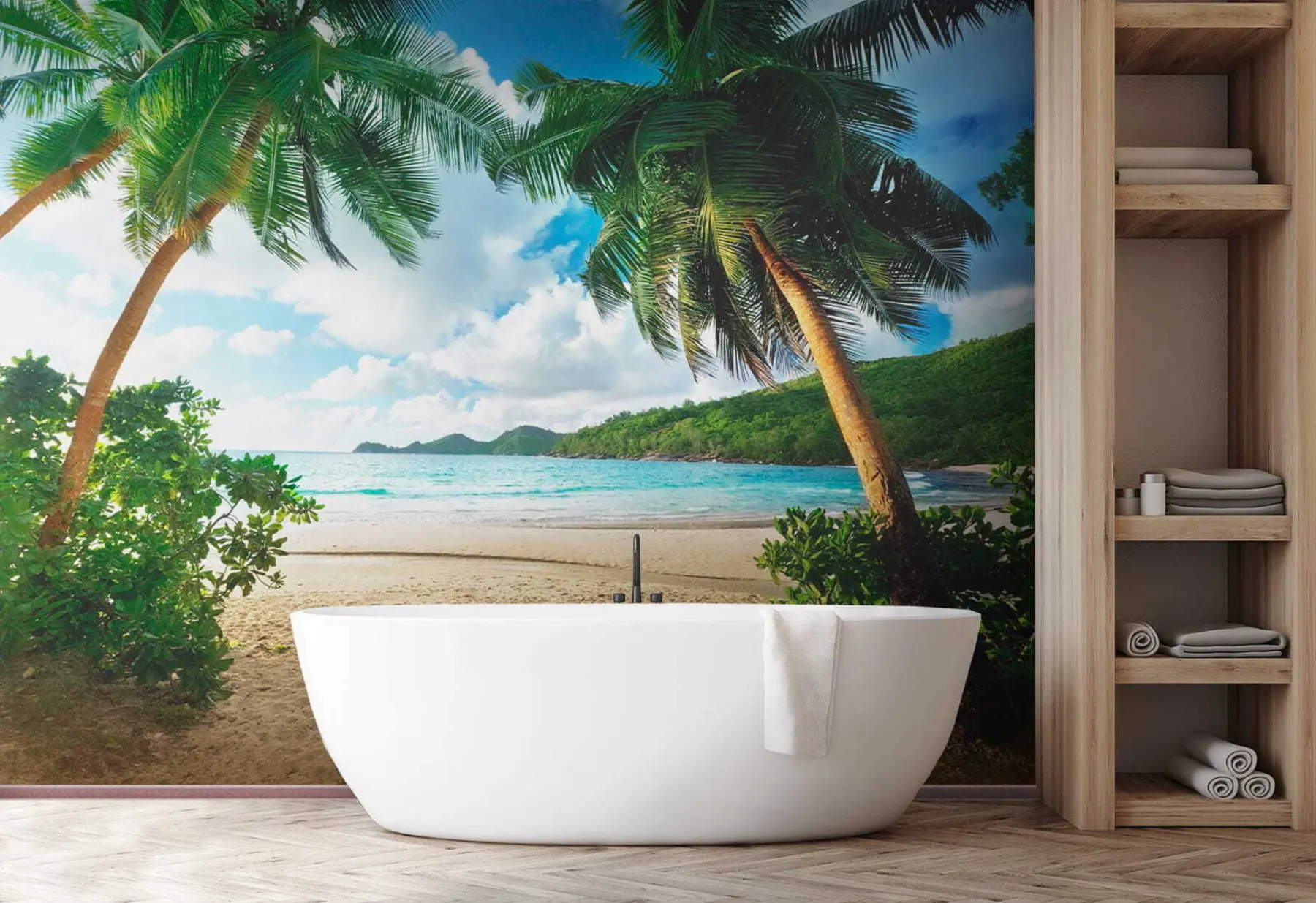 τοιχογραφίες Ξεκουραστείτε κάτω από τους φοίνικες u53753