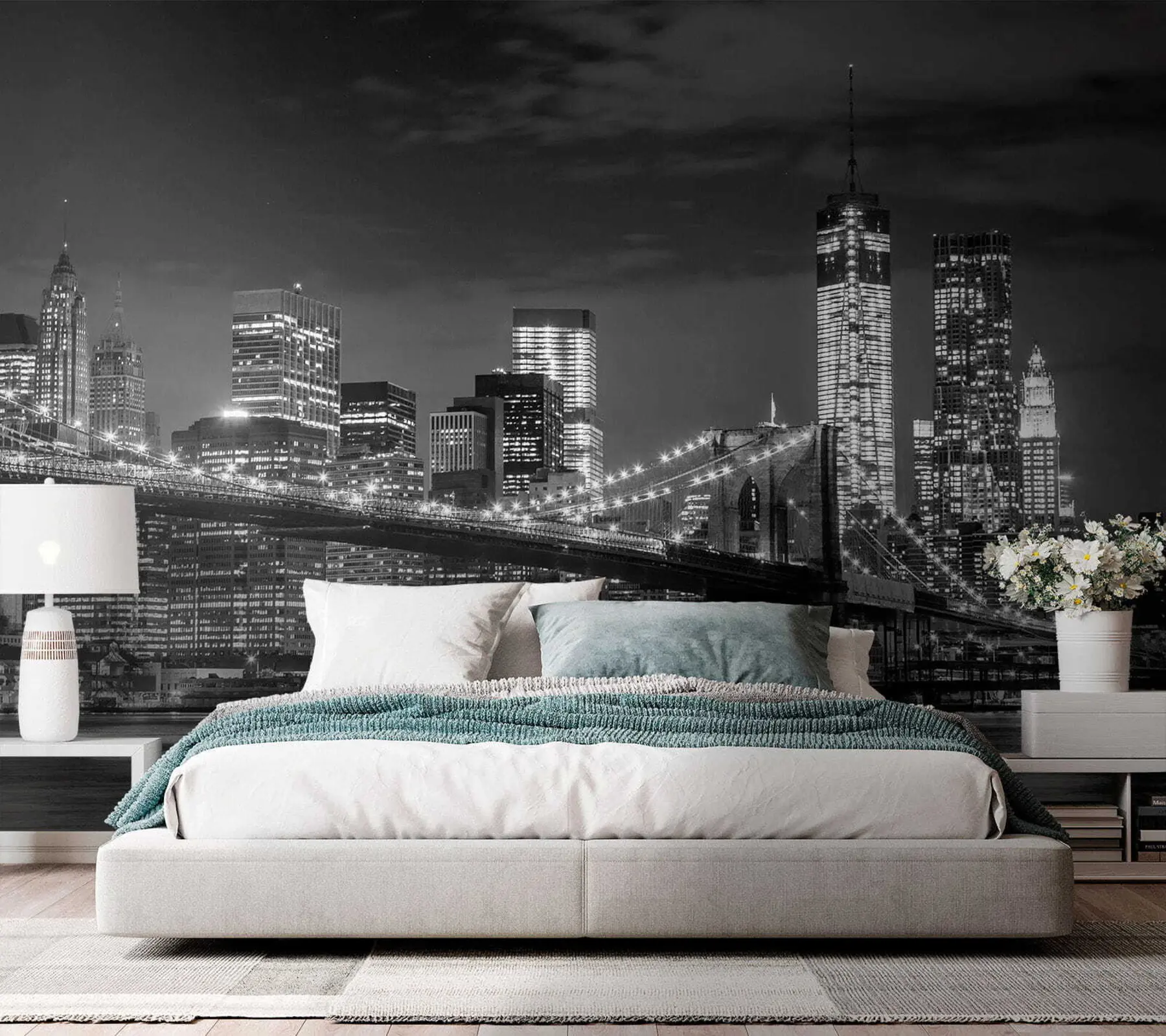 τοιχογραφίες Νυχτερινή πόλη u56428