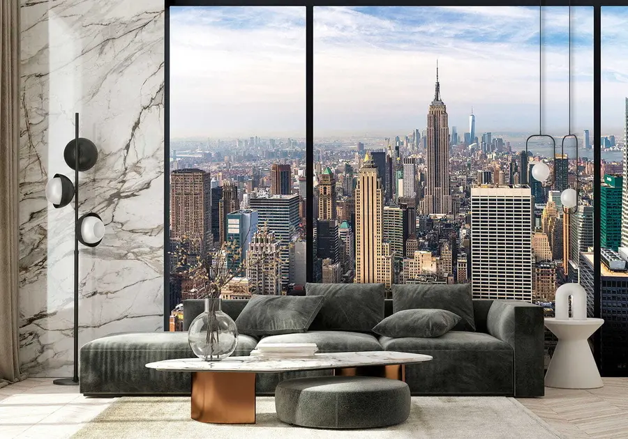 τοιχογραφίες Θέα της πόλης u68001