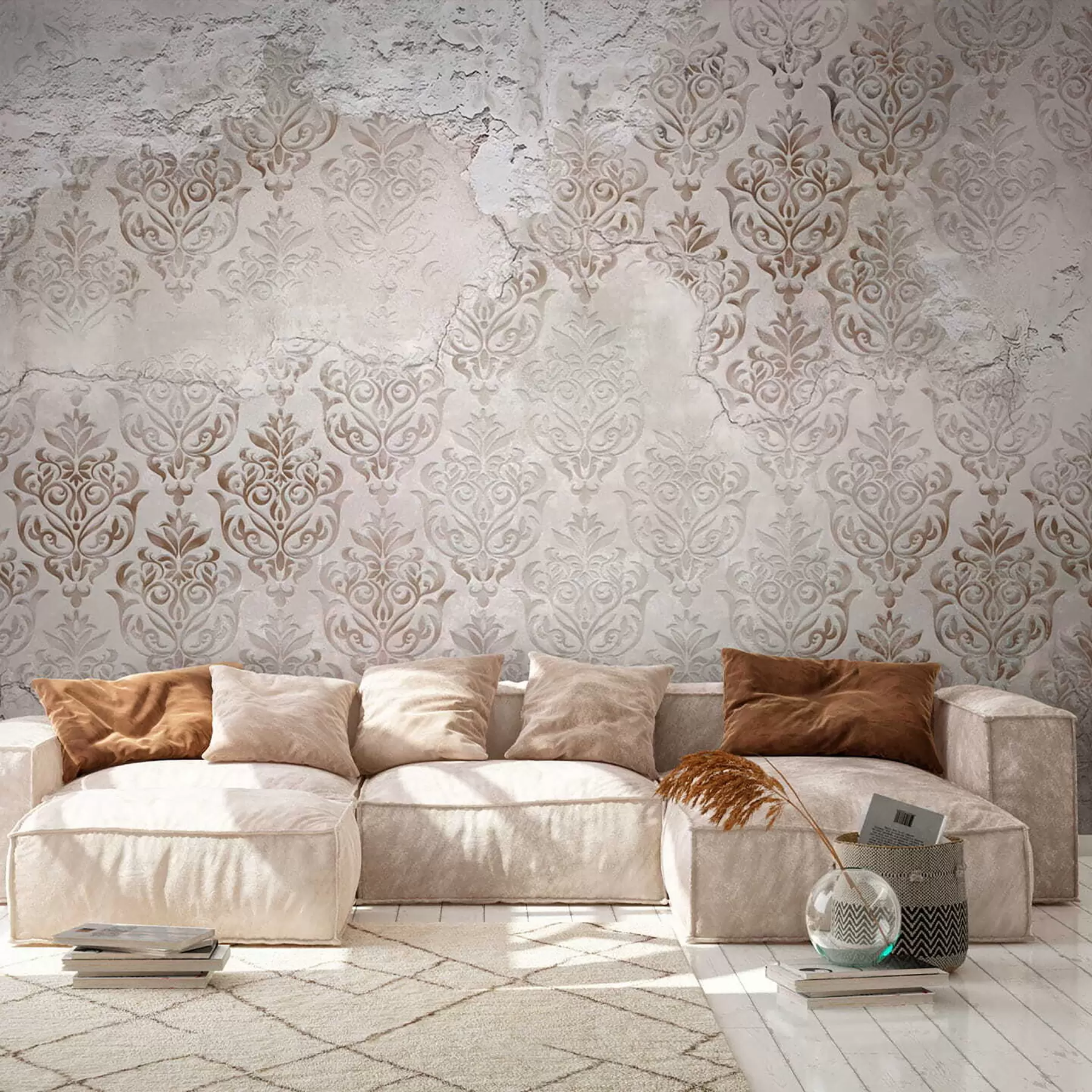 τοιχογραφίες Vintage στολίδι u59142