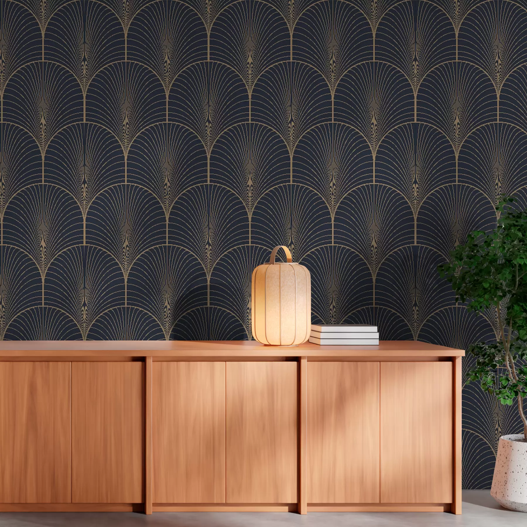 τοιχογραφίες Art deco μοτίβο u53246