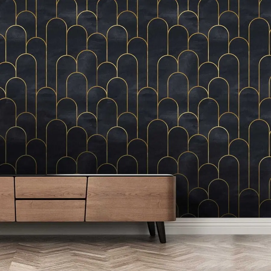 τοιχογραφίες Art deco τόξα u53281