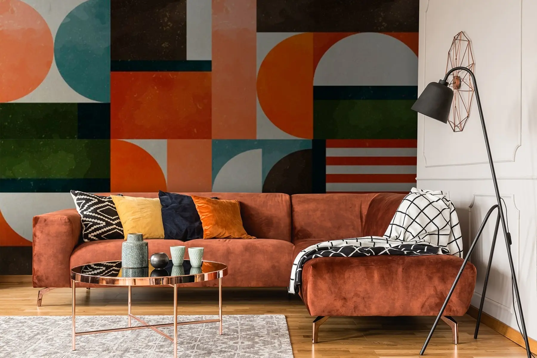 τοιχογραφίες Ρετρό ντεκό u71427