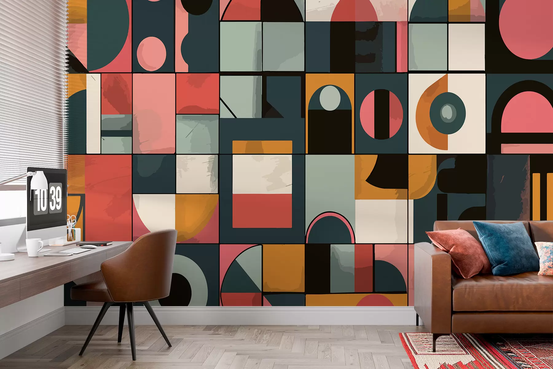 τοιχογραφίες Στυλ Bahaus w01075