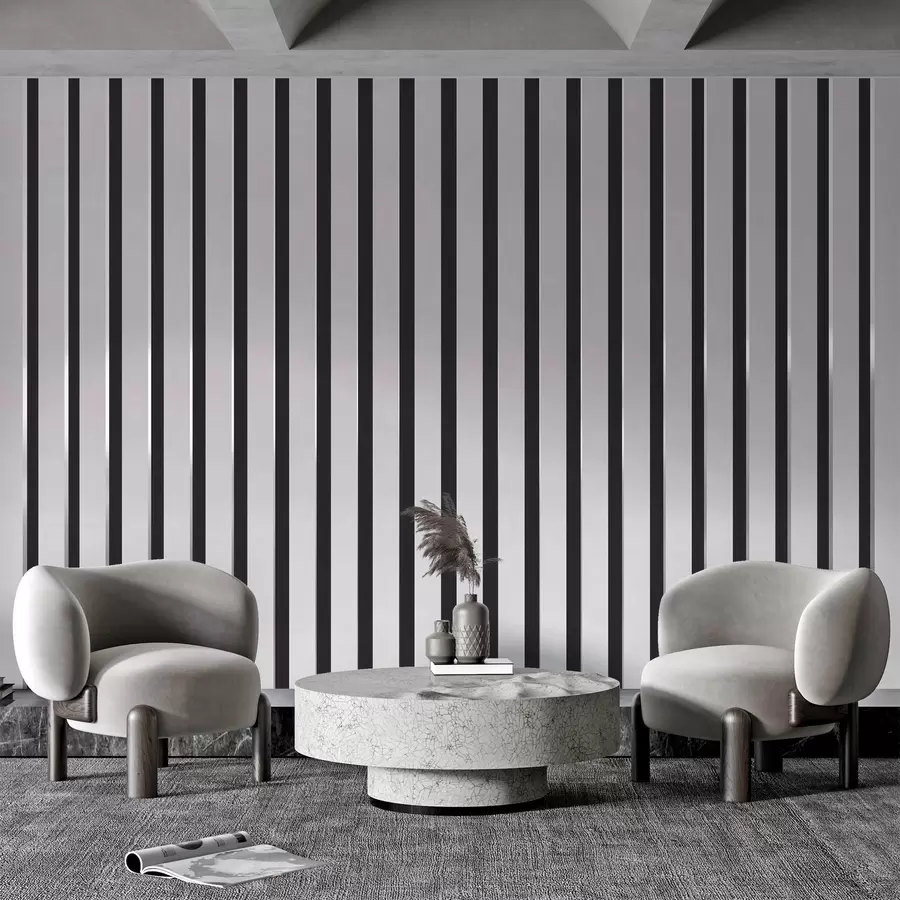 τοιχογραφίες Αφηρημένο μοτίβο σε μονόχρωμους τόνους u99471v1