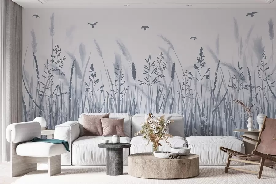 τοιχογραφίες Ένα χωράφι με στάχυα καλαμποκιού w02119v1