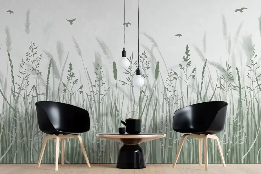 τοιχογραφίες Ένα χωράφι με στάχυα καλαμποκιού w02119v2