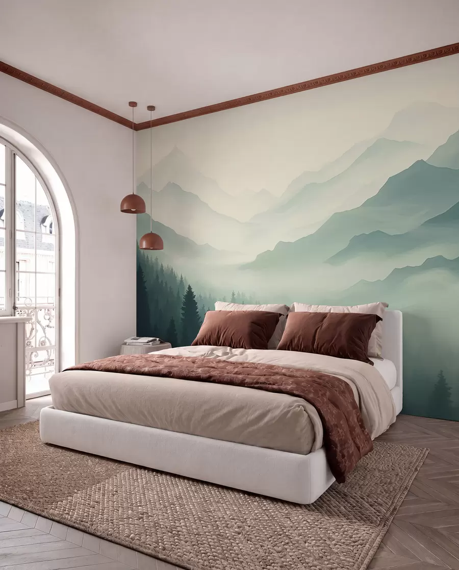τοιχογραφίες Δάση και βουνά w02186