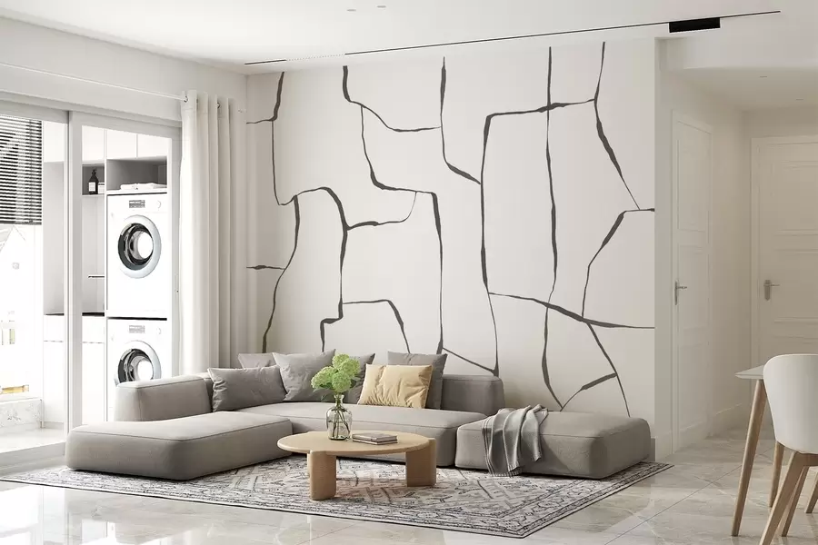 τοιχογραφίες Αφηρημένες γραμμές w08574v1