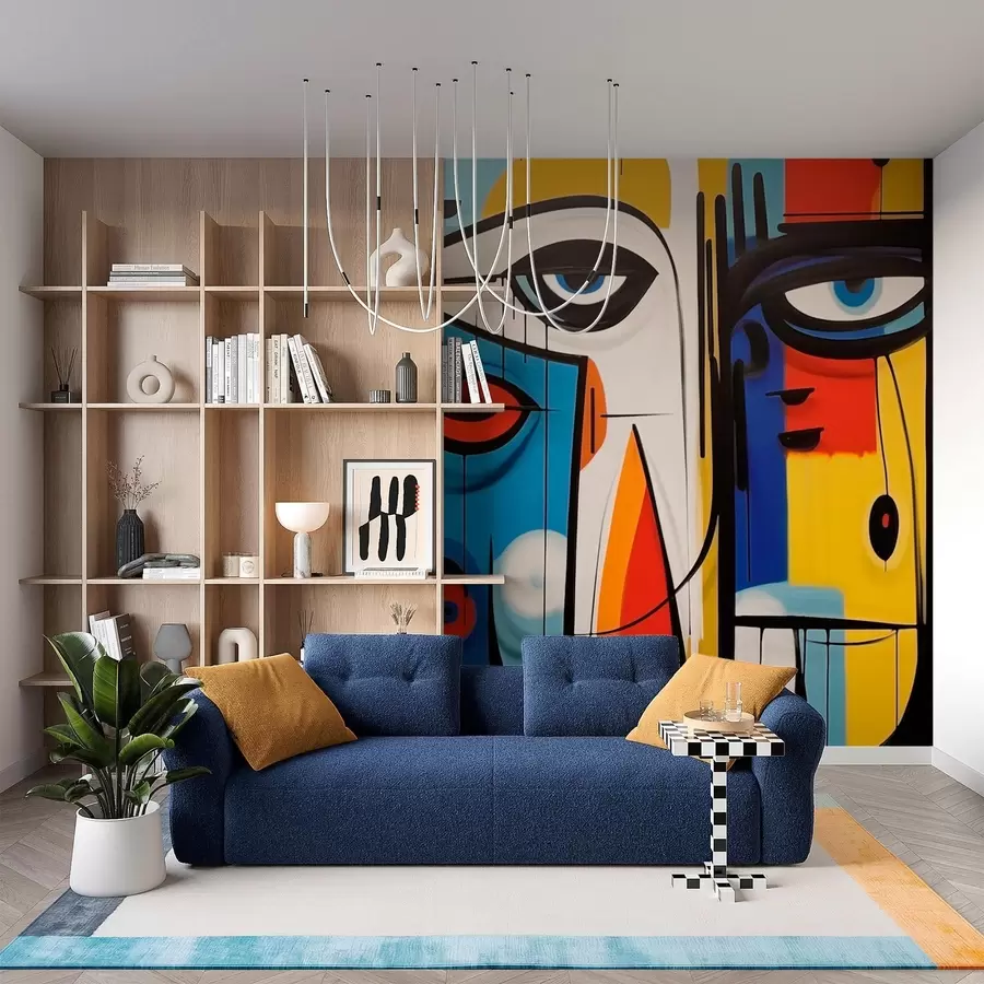 τοιχογραφίες Αφηρημένο πορτρέτο w02698