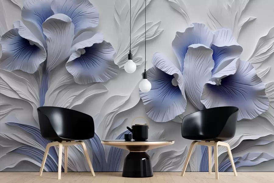 τοιχογραφίες Γύψος ίριδες w02983