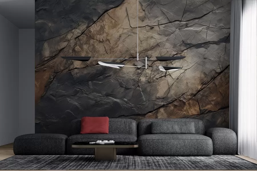 τοιχογραφίες Ζωγραφισμένος τοίχος με ακουαρέλα w03561