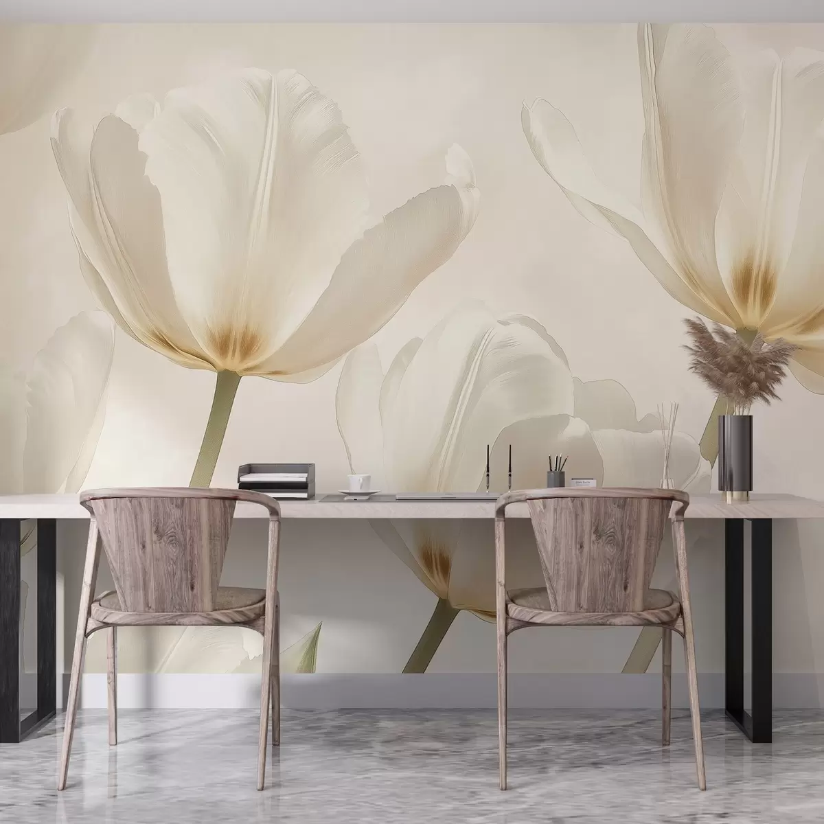 Τοιχογραφίες Όμορφες τουλίπες, floral, μπεζ χρώματα, ρεαλισμός w03877 αγοράζουν Ηνωμένο Βασίλειο - Uwalls.gr τοιχογραφίες Όμορφες τουλίπες, floral, μπεζ χρώματα, ρεαλισμός w03877