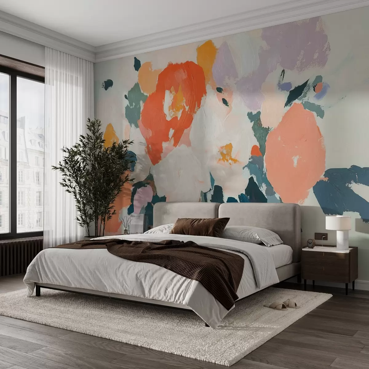 Τοιχογραφίες Αφηρημένα ακρυλικά λουλούδια w09070 αγοράζουν Ηνωμένο Βασίλειο - Uwalls.gr τοιχογραφίες Αφηρημένα ακρυλικά λουλούδια w09070