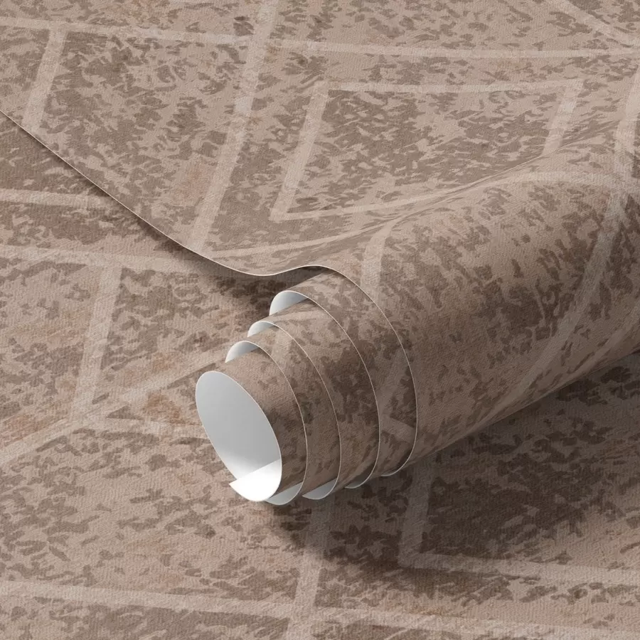 τοιχογραφίες Γεωμετρικοί ρόμβοι σε φόντο με υφή a00141