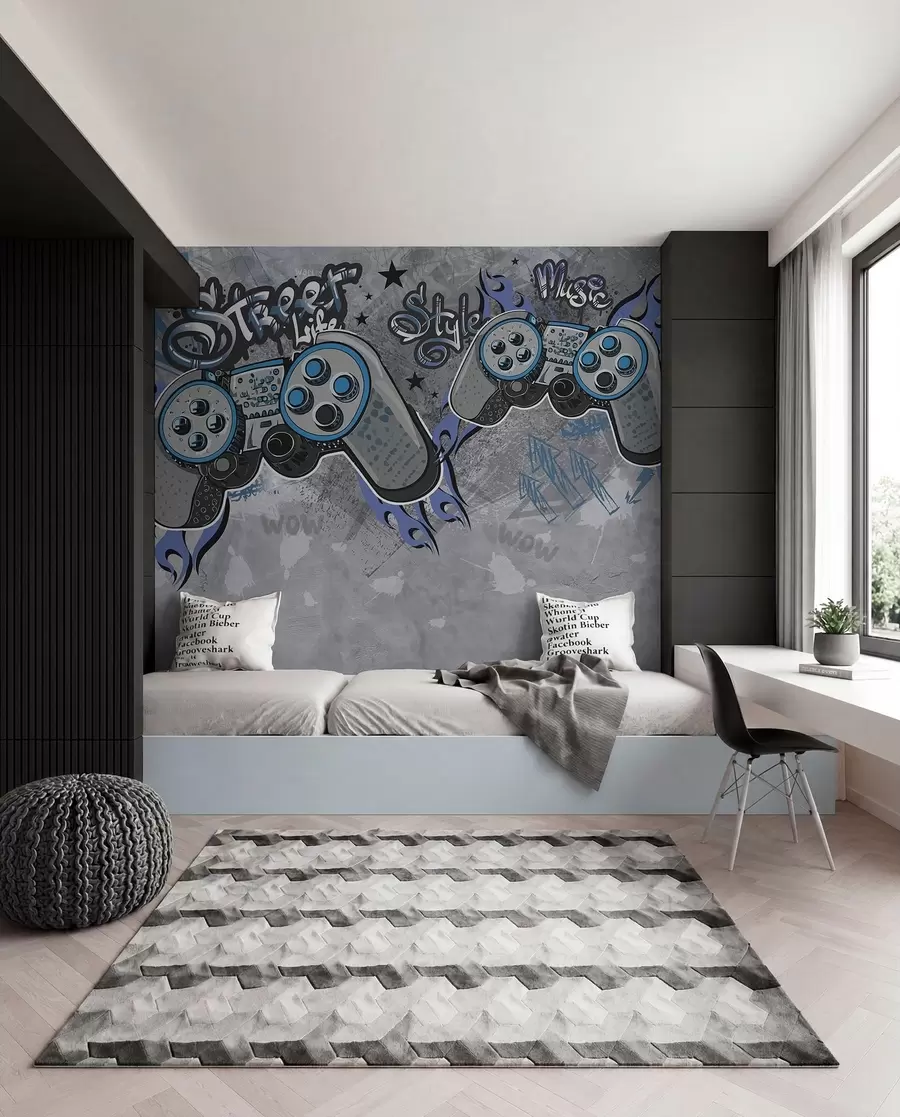 τοιχογραφίες Χειριστήρια σε street art w04054