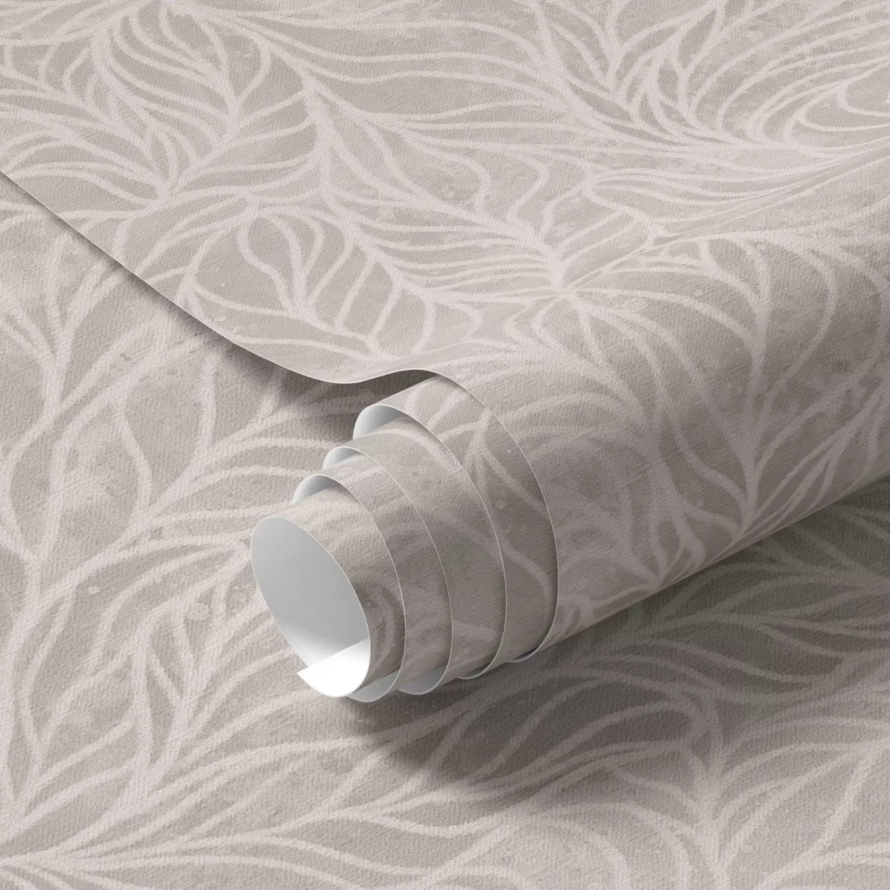 τοιχογραφίες Μπεζ αφηρημένη υφή με ομαλές γραμμές φύλλων a00179