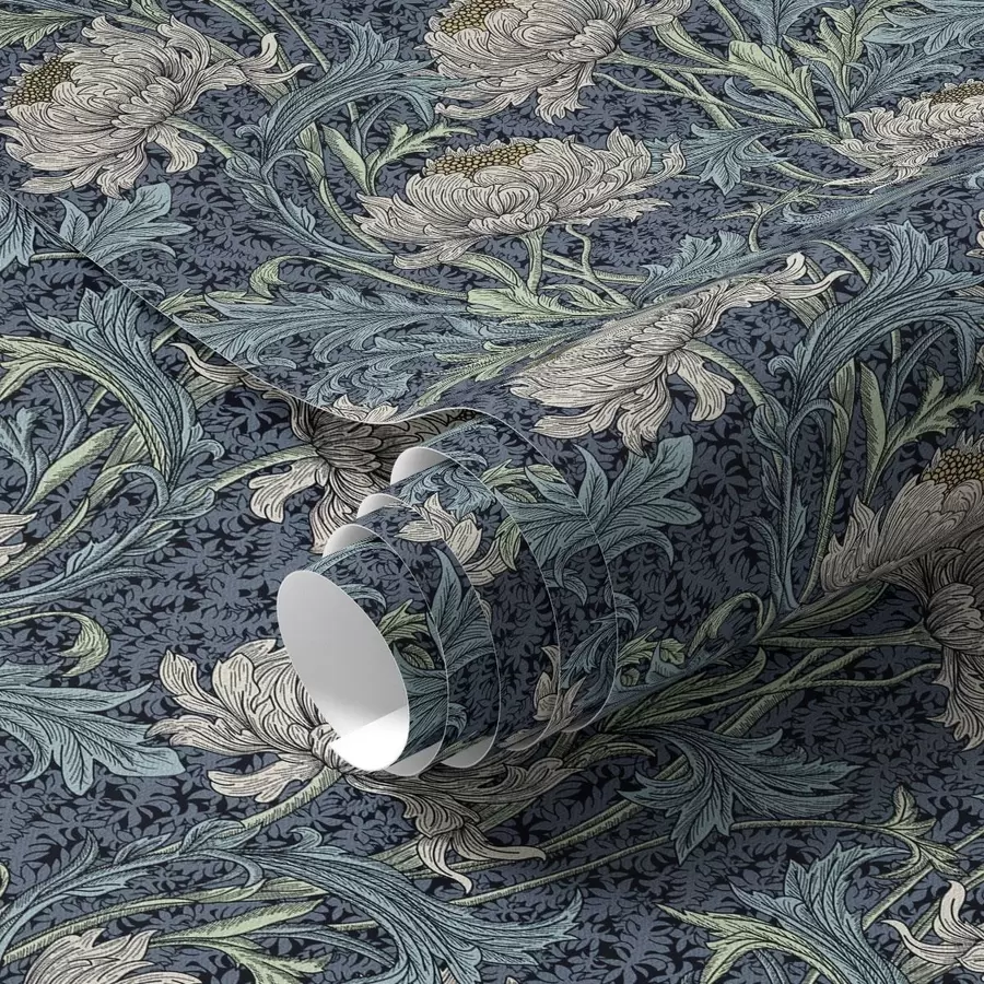 τοιχογραφίες Εκλεκτής ποιότητας παιώνιες σε σκούρο φόντο, gothic floral στυλ a00233