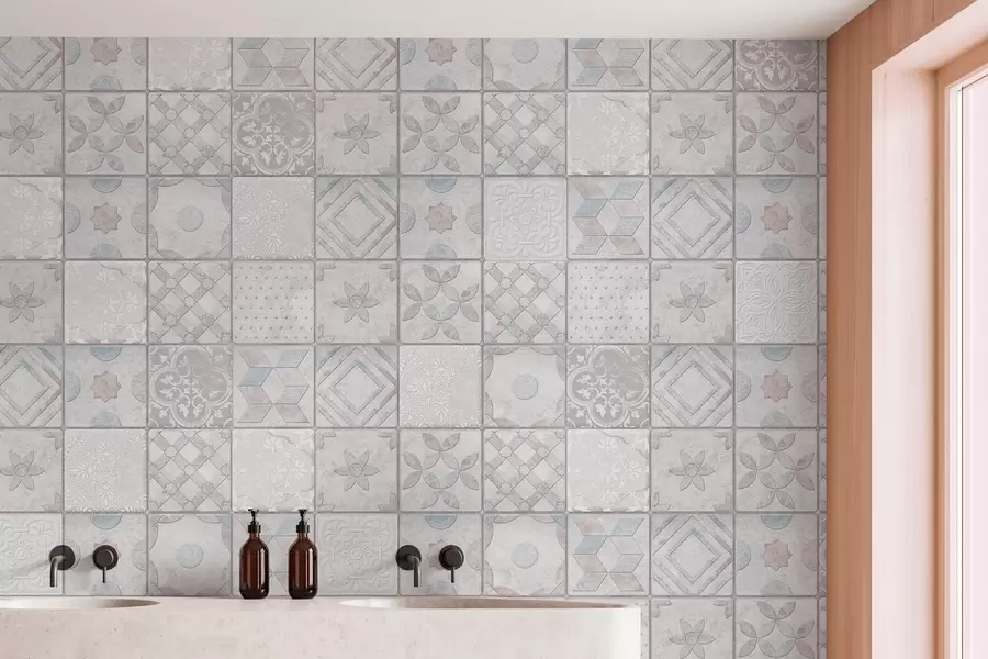 τοιχογραφίες Γεωμετρικό μοτίβο w04173v1