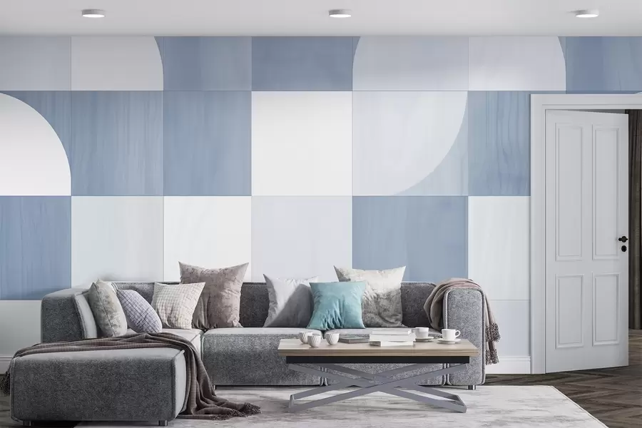 τοιχογραφίες Γεωμετρικά σχήματα w04179v1