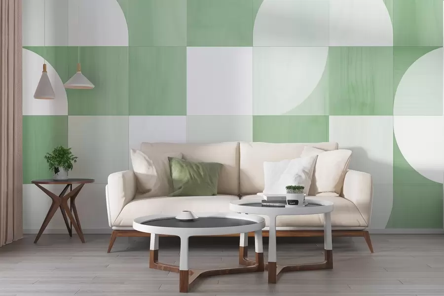 τοιχογραφίες Γεωμετρικά σχήματα w04179v2