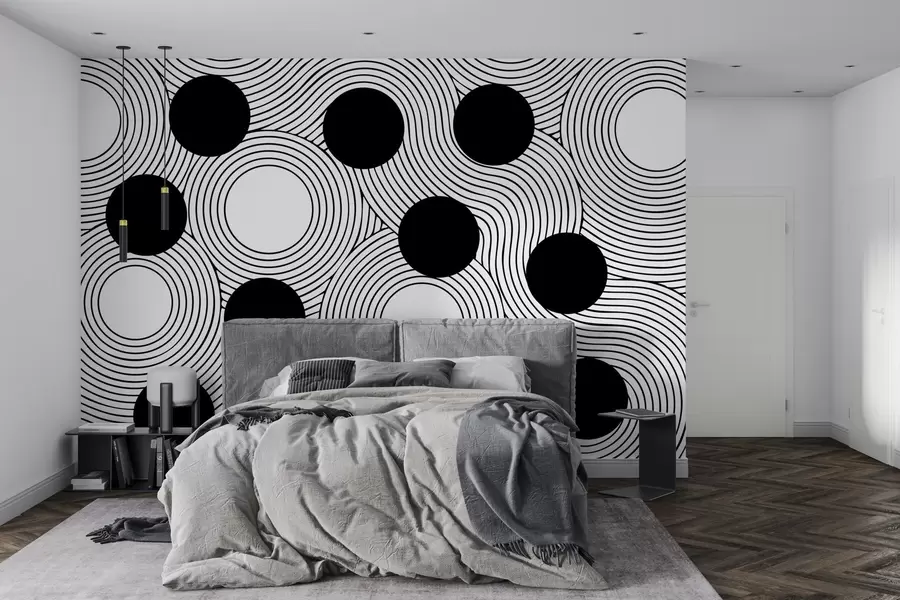 τοιχογραφίες Γεωμετρική αρμονία w04185v1