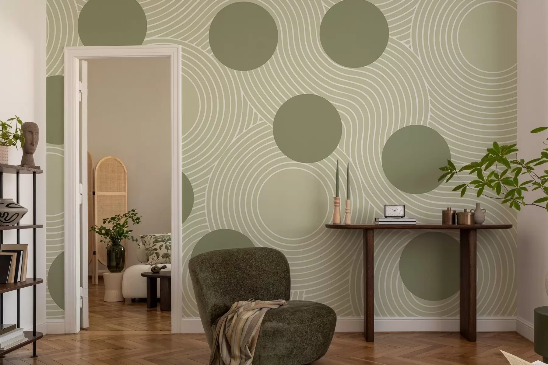 τοιχογραφίες Γεωμετρική αρμονία w04185v2