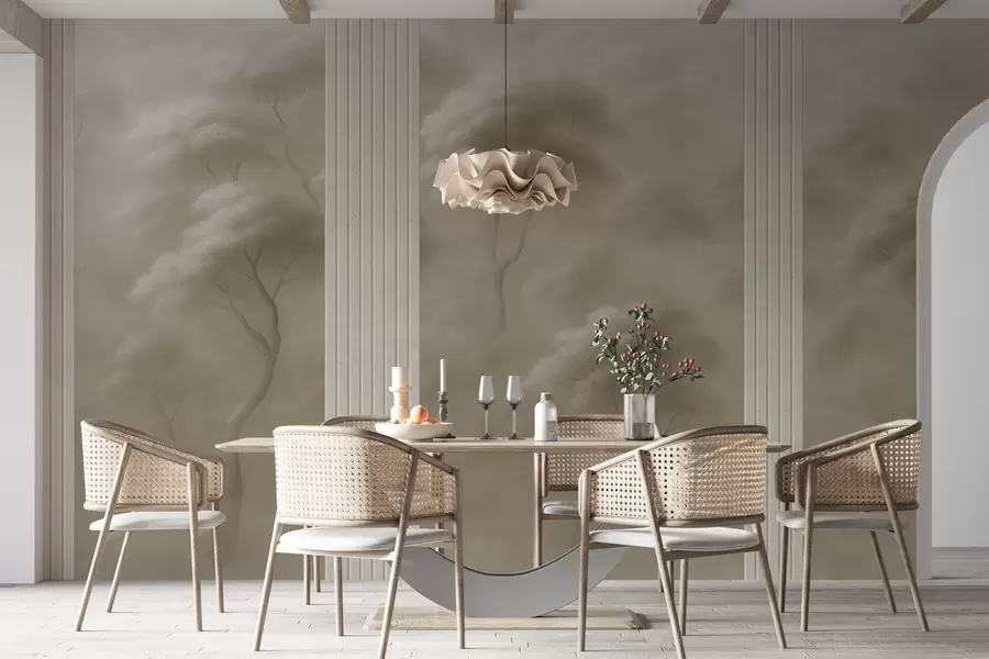 τοιχογραφίες Το δάσος συναντά την τέχνη του πίνακα w04187v1