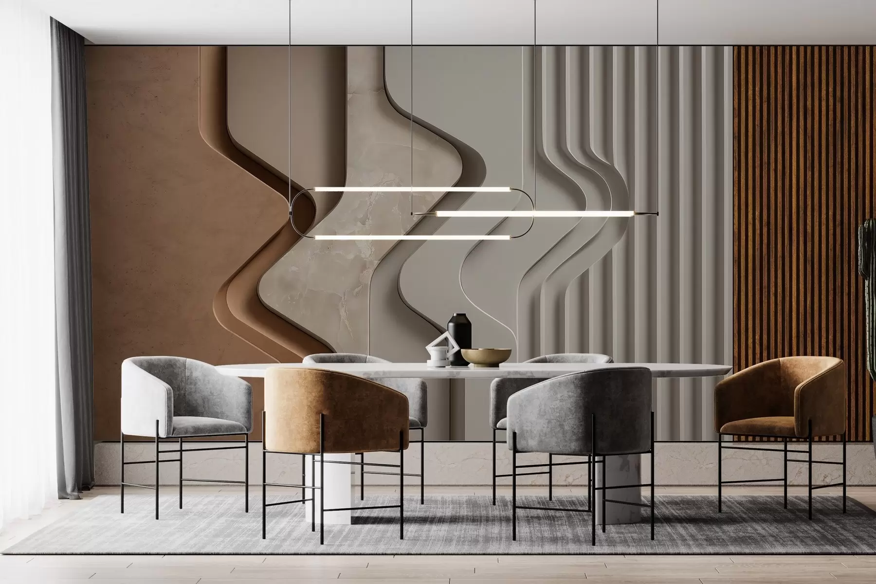 τοιχογραφίες Ψευδαισθήσεις υφής w04188