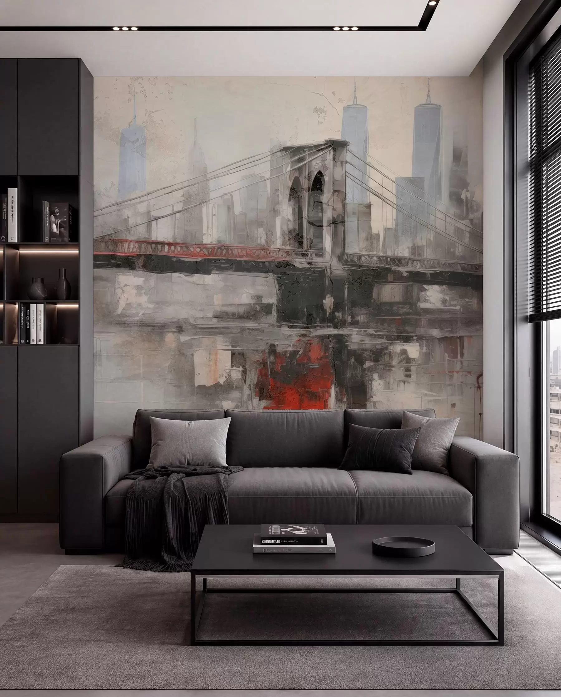 τοιχογραφίες Αστικό Loftscape w04192