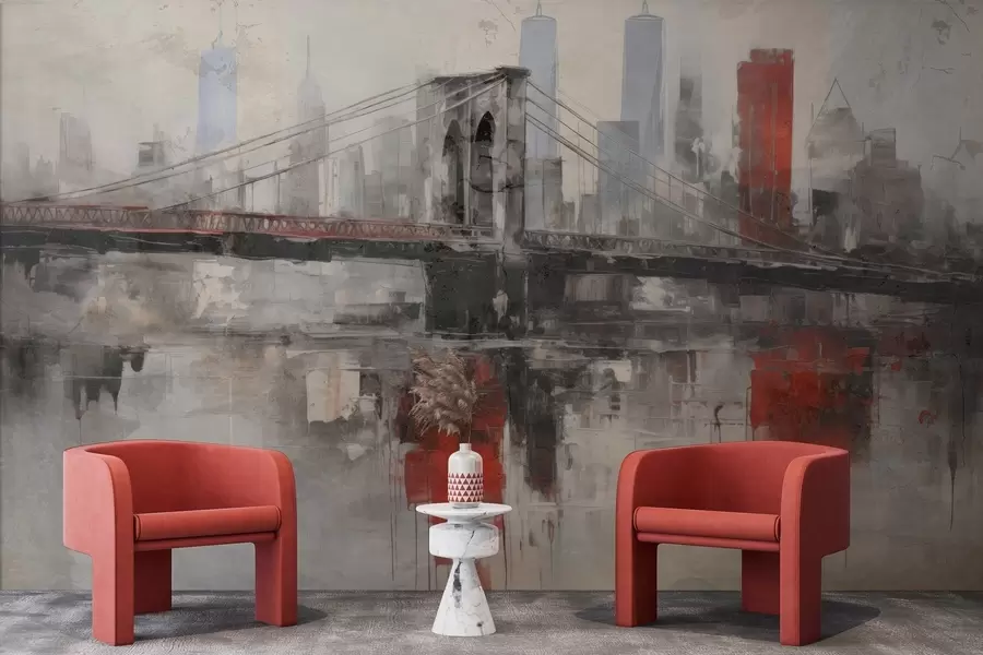 τοιχογραφίες Αστικό Loftscape w04192