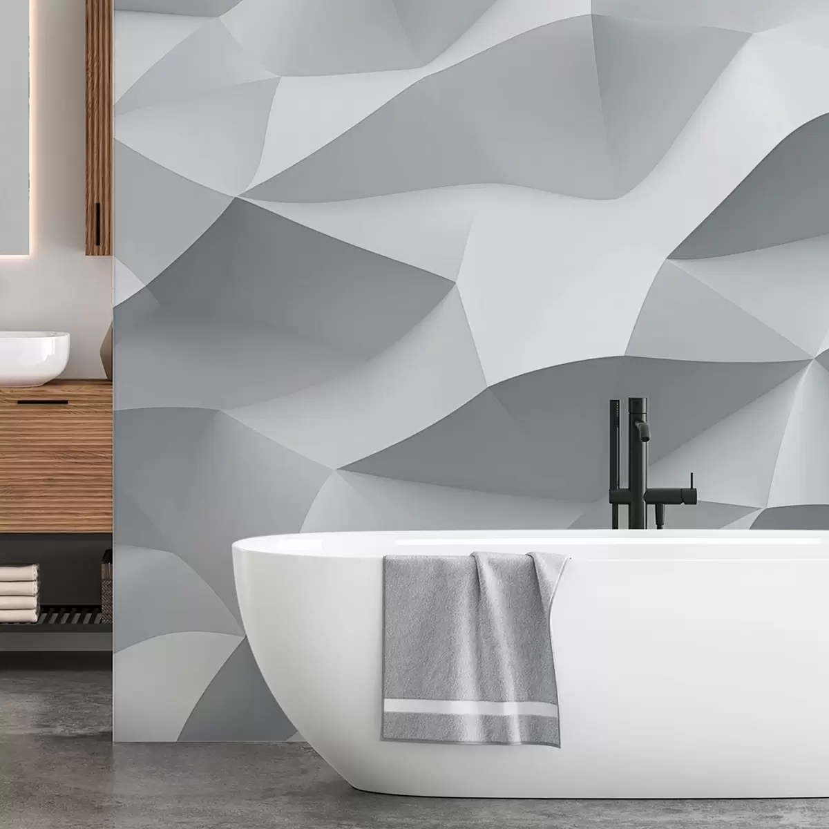 τοιχογραφίες Γεωμετρική αφαίρεση w04267v1