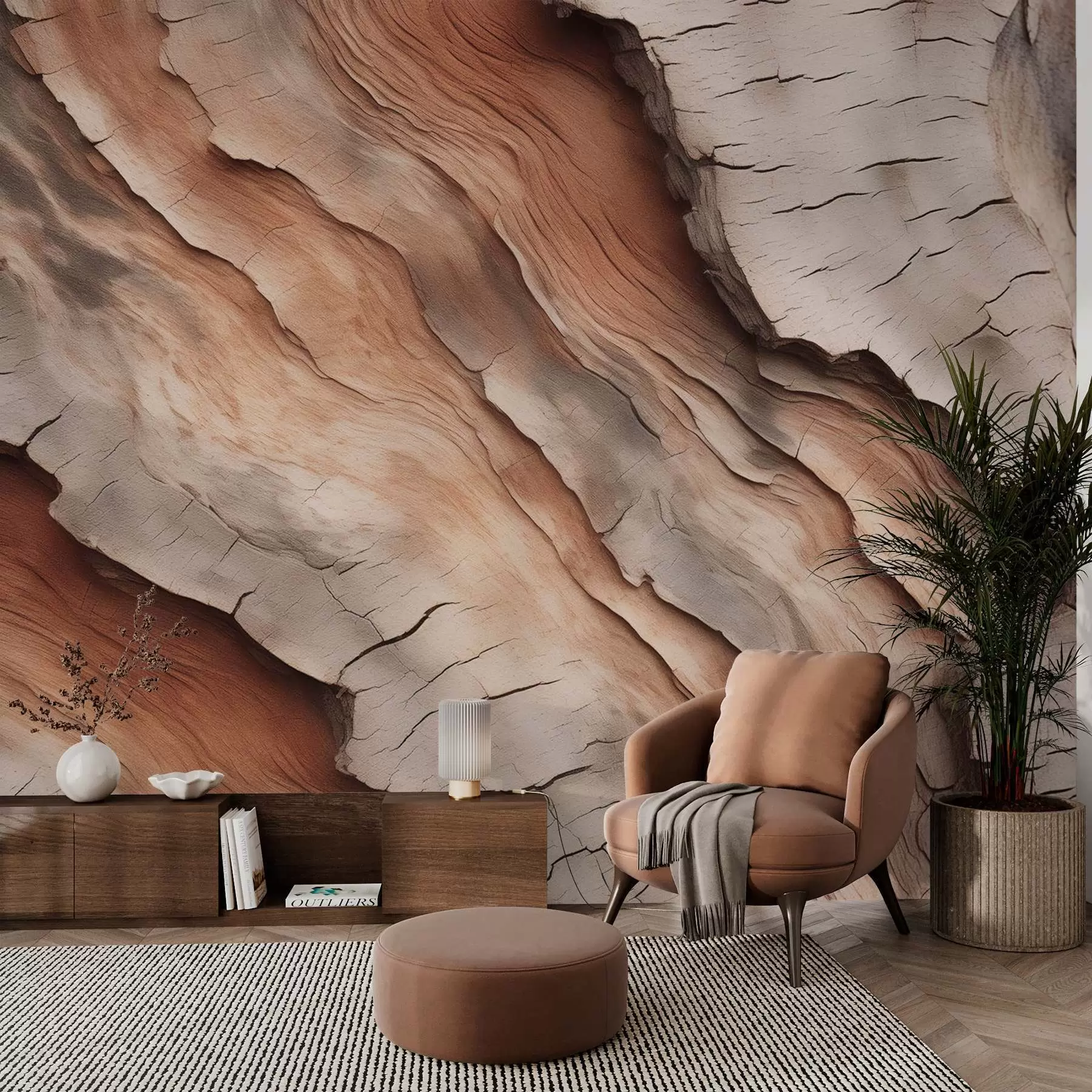 τοιχογραφίες Φλοιός δέντρου w04299