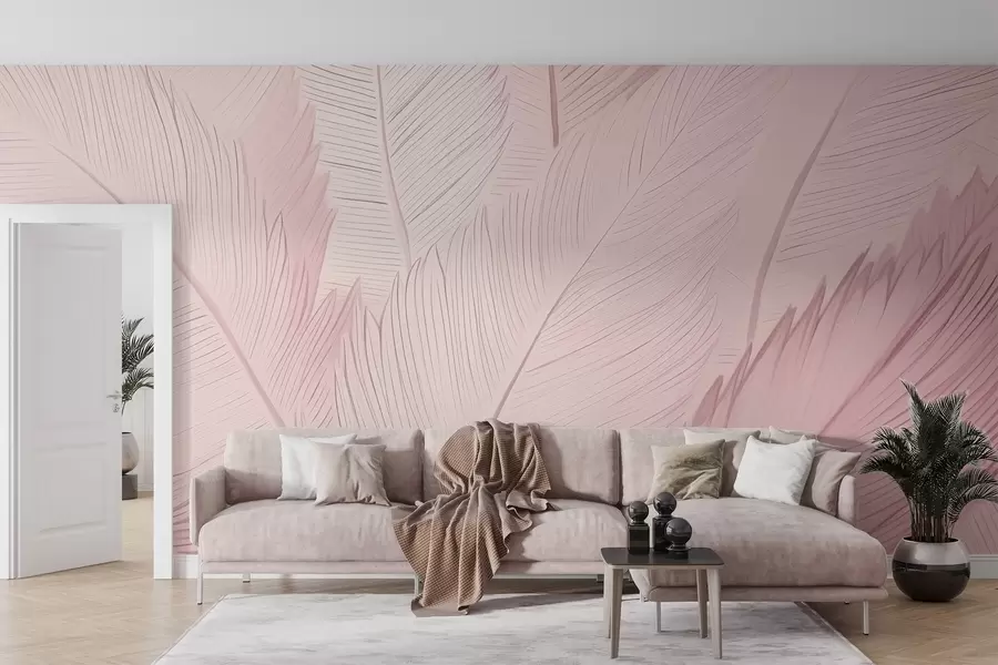 τοιχογραφίες Χνουδωτά φτερά w04289v1