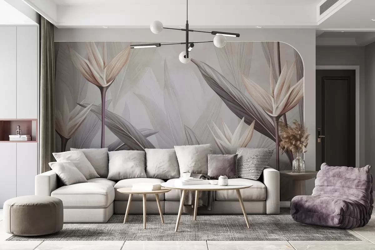 τοιχογραφίες Fairy strelitzia w04324