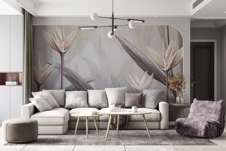 τοιχογραφίες Fairy strelitzia w04324