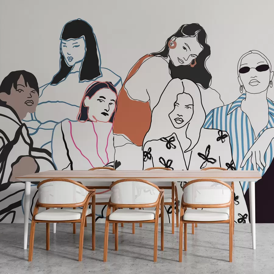 τοιχογραφίες Κορίτσια w04359v1