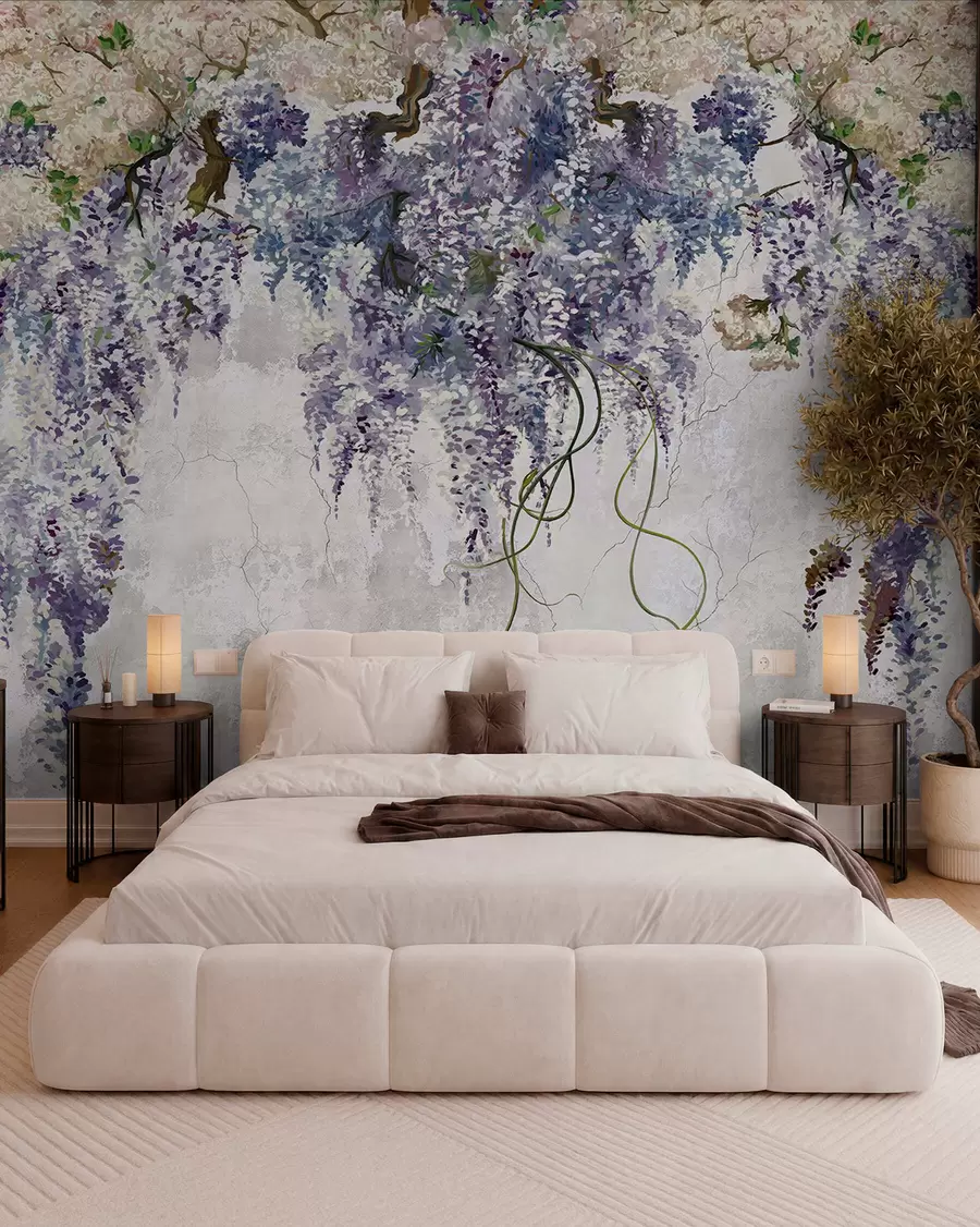 τοιχογραφίες Κλαδιά από πασχαλιές Boho u71720