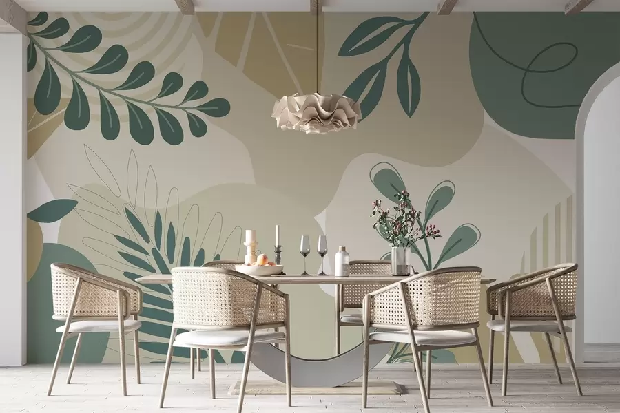 τοιχογραφίες Αφαίρεση, φύλλα w04366v2