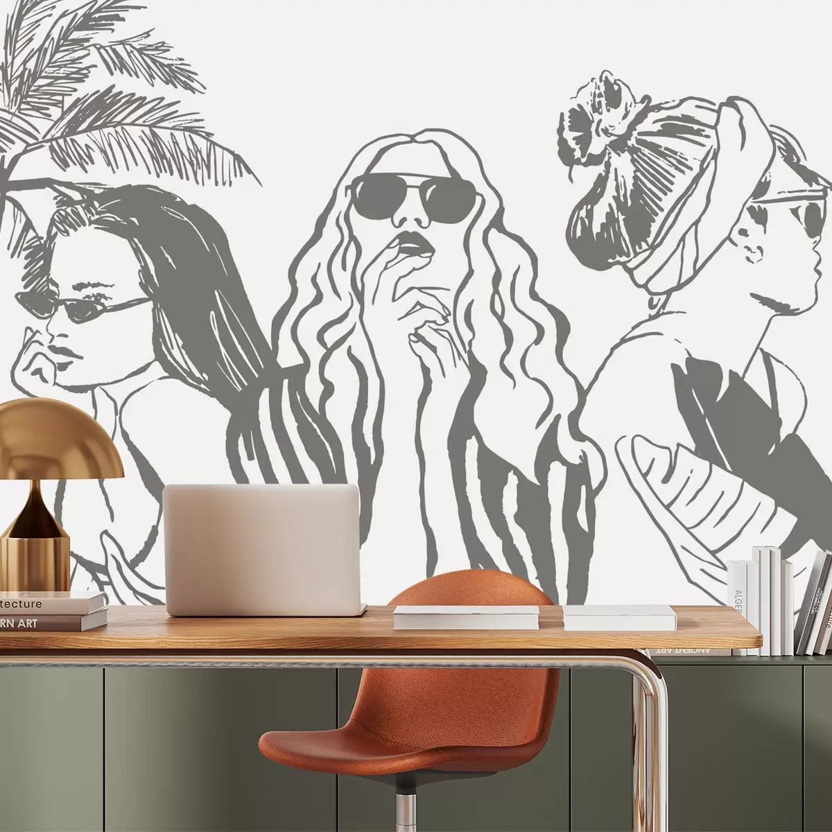 τοιχογραφίες Κορίτσια w04463v1