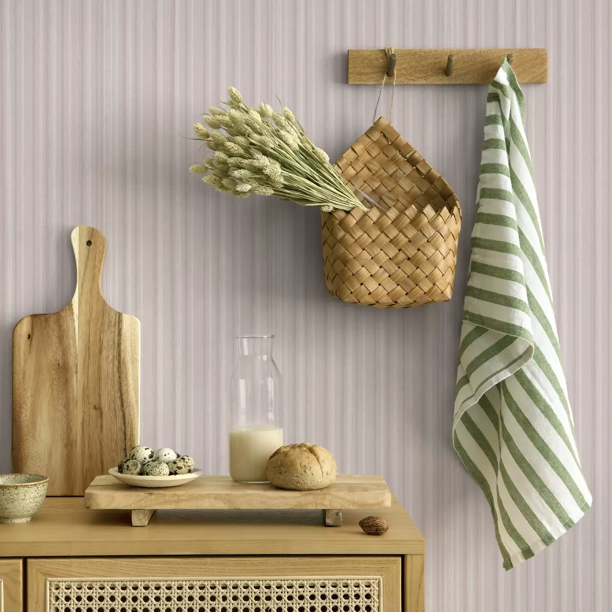 Ταπετσαρία Ανοιχτές ροζ ρίγες με απαλή διαβάθμιση a00511v1 Ταπετσαρία Ανοιχτές ροζ ρίγες με απαλή διαβάθμιση a00511v1