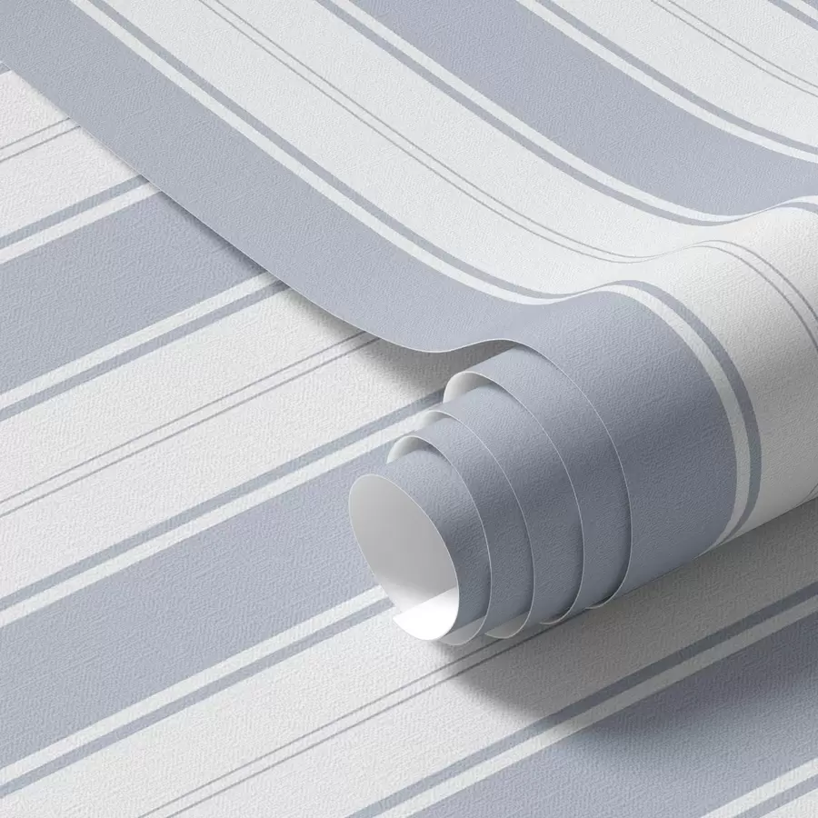 τοιχογραφίες Έκδοση με επαναλαμβανόμενες ρίγες σε γκρι-μπλε αποχρώσεις a00517